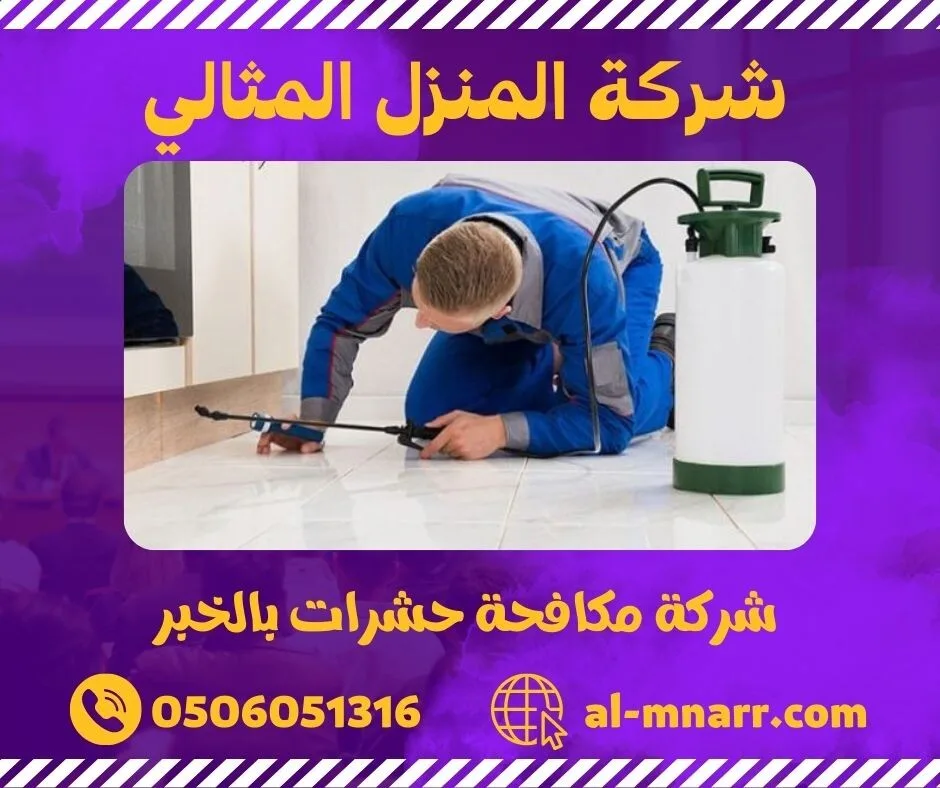 شركة مكافحة حشرات بالخبر ابادة النمل و الصراصير و الحشرات الطائرة بالخبر
