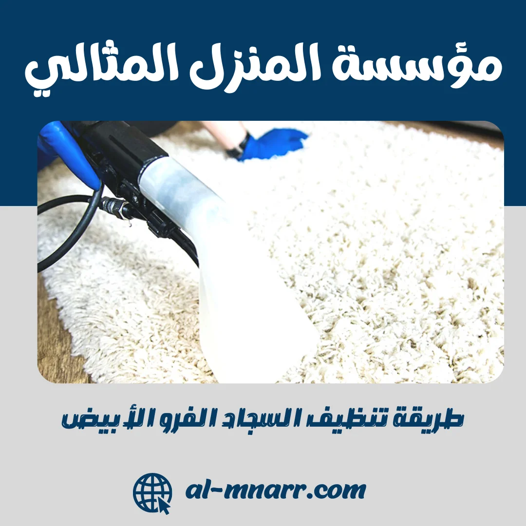 طريقة تنظيف السجاد الفرو الأبيض 1 طريقة تنظيف السجاد الفرو الأبيض