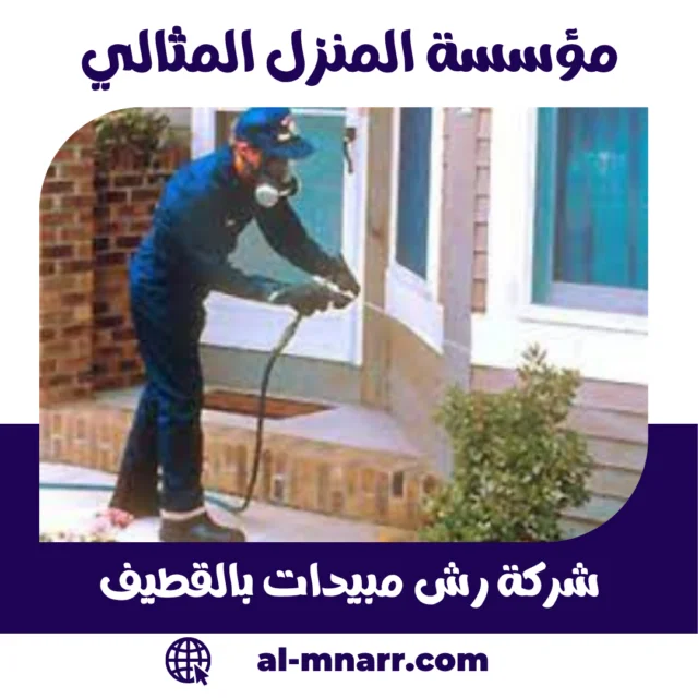 شركة رش مبيدات بالقطيف أفضل خدمات مضمونة لرش للحشرات